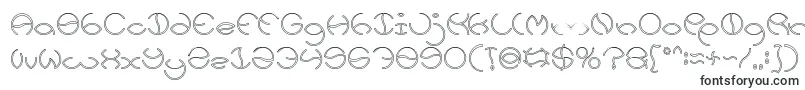 KRISTINA Hollow-fontti – OTF-fontit