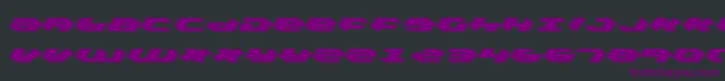 kubrick Font – Purple Fonts on Black Background