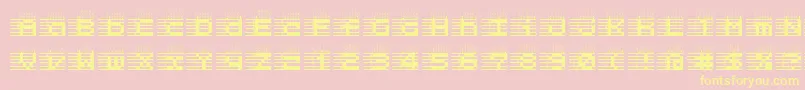 l25a   Font – Yellow Fonts on Pink Background