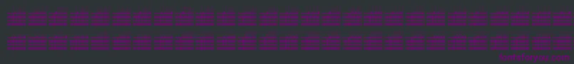Шрифт l25q   – фиолетовые шрифты на чёрном фоне