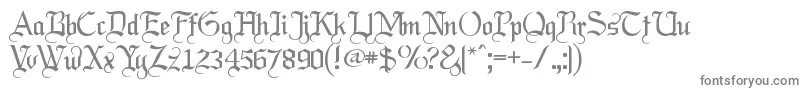 Шрифт LABRIT   – серые шрифты на белом фоне
