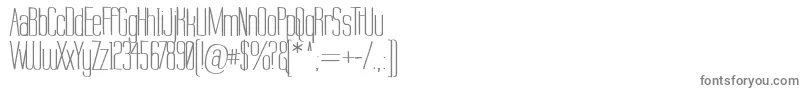Labtop Warp 2-Schriftart – Graue Schriften auf weißem Hintergrund