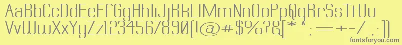 LABTSW   Font – Gray Fonts on Yellow Background