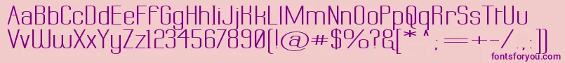 Шрифт LABTSW   – фиолетовые шрифты на розовом фоне
