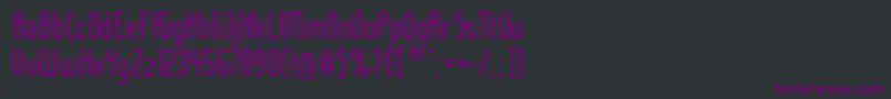LADYIC   Font – Purple Fonts on Black Background