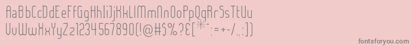 Weitere Informationen zur LADYIL -Schriftart LADYIL -Schriftart – Graue Schriften auf rosa Hintergrund