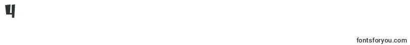 LAFFRN   Font – Fonts for Digit 4