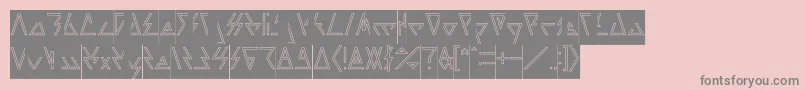 Más sobre la fuente LAGGTASTIC Hollow Inverse fuente LAGGTASTIC Hollow Inverse – Fuentes Grises Sobre Fondo Rosa