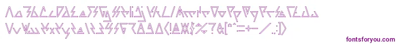 More about LAGGTASTIC Hollow Font LAGGTASTIC Hollow Font – Purple Fonts on White Background