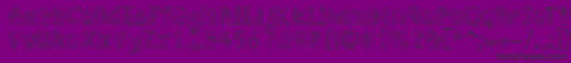 LAKERG   Font – Black Fonts on Purple Background