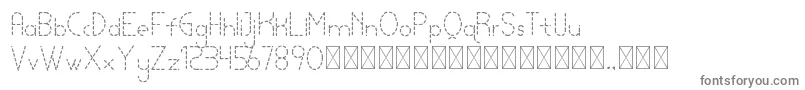 lamborgini lightdash personal Font – Gray Fonts on White Background