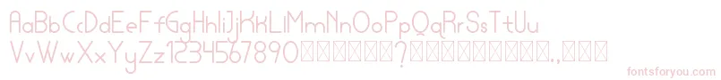 Шрифт lamborgini personal – розовые шрифты на белом фоне