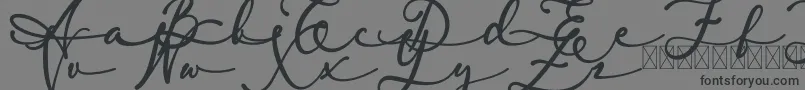 Шрифт lambresia – чёрные шрифты на сером фоне