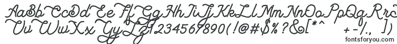 Lambretta Script Stamp Font – Kitchen Fonts