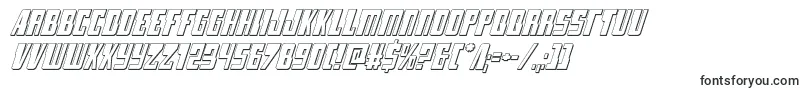 Шрифт lamprey3dital – курсивные шрифты (курсив)