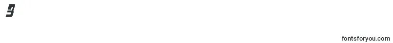 lampreyital-Schriftart – Schriften für die Ziffer 3