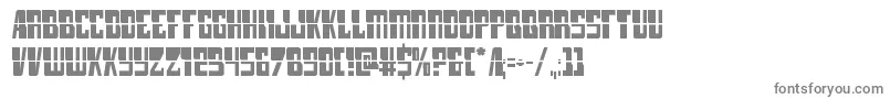 lampreylaser-Schriftart – Graue Schriften