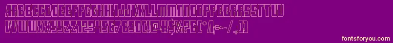 Más sobre la fuente lampreyout fuente lampreyout – Fuentes Amarillas Sobre Fondo Morado