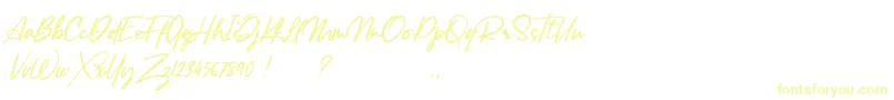 Lancaste Script Alt Demo Font – Yellow Fonts