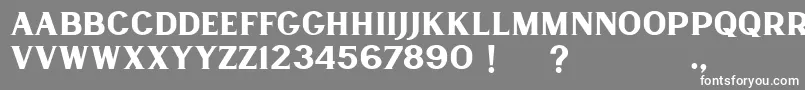 fuente Lancaste Serif Demo – Fuentes Blancas Sobre Fondo Gris