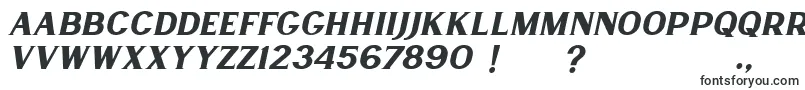 Шрифт Lancaste Serif Slant Demo – большие шрифты
