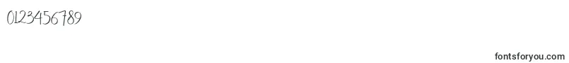 laneisha-Schriftart – Schriften für Zahlen und Nummern