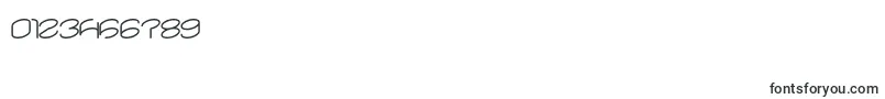 lanitta Bold Font – Fonts for Numbers and Digits