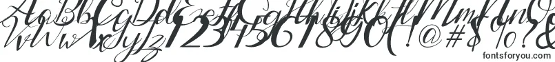 Шрифт Lantting – надписи красивыми шрифтами