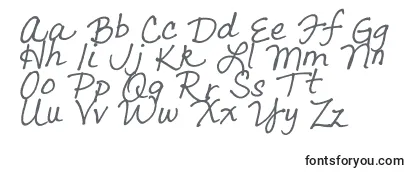 Czcionka Lara s Letters