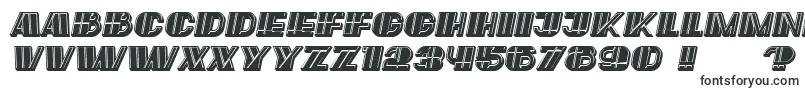 フォントLargeFilled Italic – Microsoft Word用のフォント