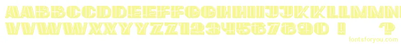 LargeFilled Font – Yellow Fonts