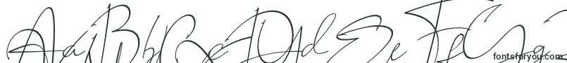 Шрифт LAROSH Sithal Signature – шрифты Вечеринка