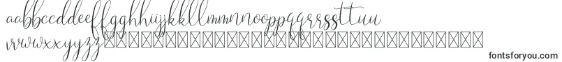 Шрифт Laryo – каллиграфические шрифты