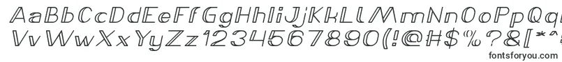 フォントLASER GUN Bold Italic – ビジネスフォント