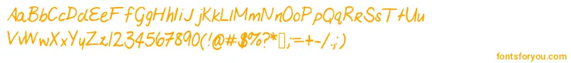 Mariashandwriting Font – Orange Fonts