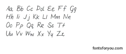 Mariashandwriting Font