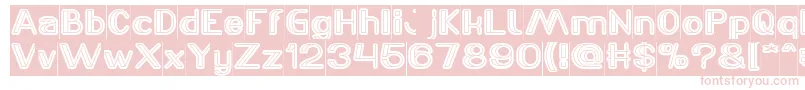 LASER GUN Inverse Font – Pink Fonts