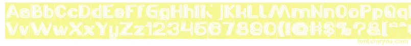 LASER GUN Inverse Font – Yellow Fonts