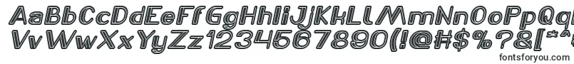 Czcionka LASER GUN Italic – czcionki dla Adobe Acrobat
