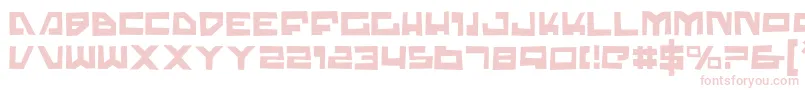 Шрифт Trajiat – розовые шрифты