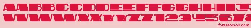 Latest Font – Red Fonts on Pink Background