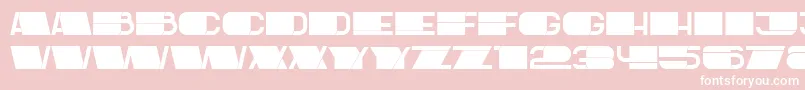 Latest Font – White Fonts on Pink Background