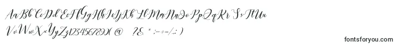 Latte coffee Script-Schriftart – Schrägschriften