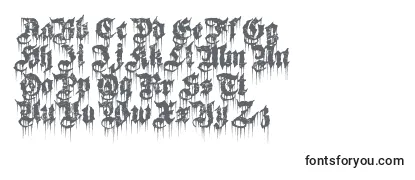 BurnTheWitchPersonalUseOnly Font