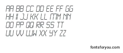 Шрифт LCD L   