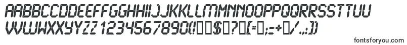 Шрифт LCD U    – шрифты для Adobe Acrobat