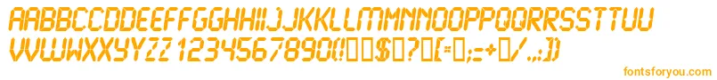 LCD U    Font – Orange Fonts