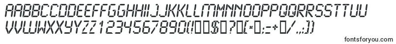 Шрифт LCD2B    – шрифты для Microsoft Word