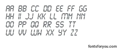 Обзор шрифта LCD2B   