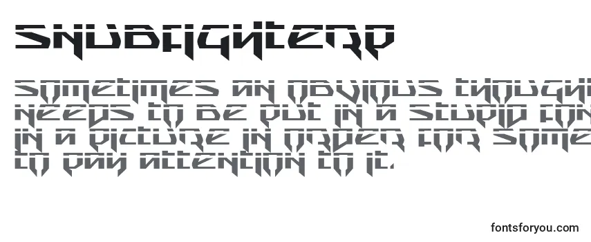 Обзор шрифта Snubfighterp